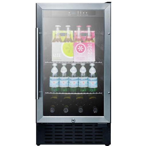 Summit 18-Inch 2.7 Cu. Ft. ADA Compliant Commercial Rated Beverage Refrigerator