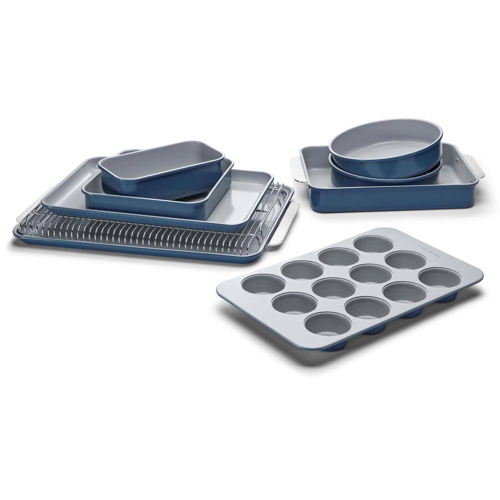 CARAWAY HOME 11-Piece Navy Bakeware Set BW-MEGS-NVY