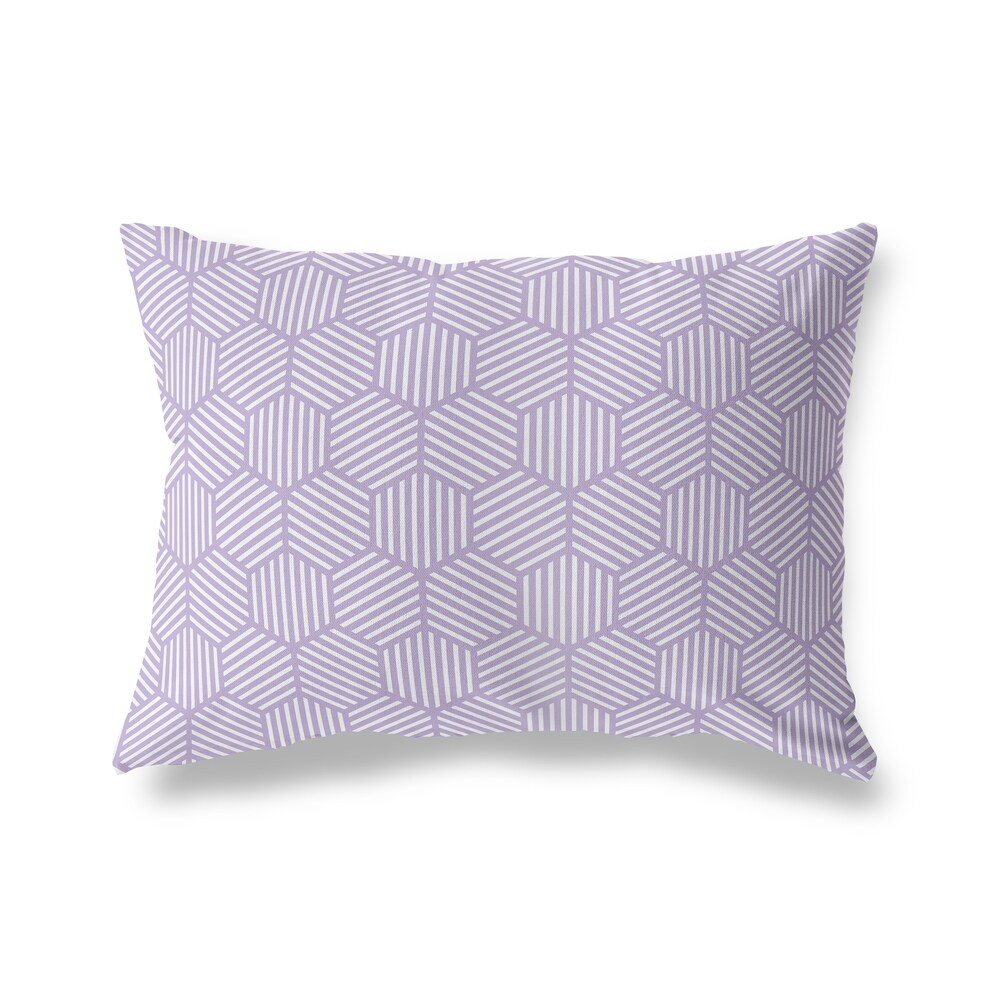 ATHENA PURPLE Lumbar Pillow By Kavka Designs