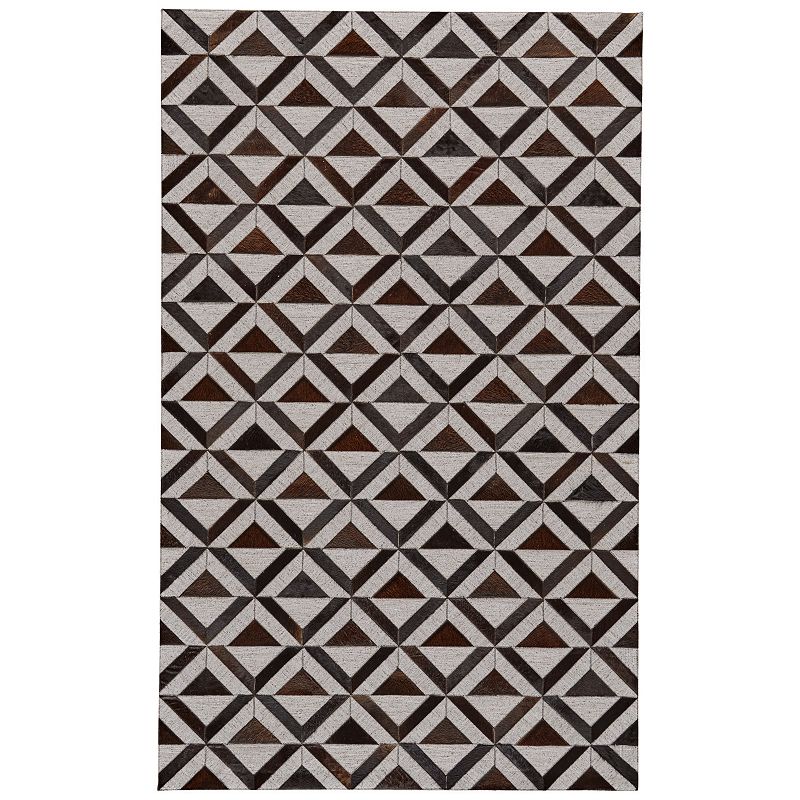 Weave and Wander Canady Black Area Rug