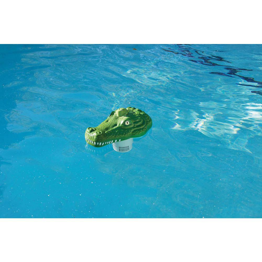 Poolmaster Alligator Swimming Pool and Spa Chlorine Dispenser 32132