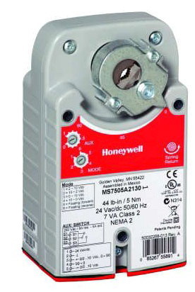 Honeywell MS7503A2030 24v Floating or (0)2 10 Vdc ...