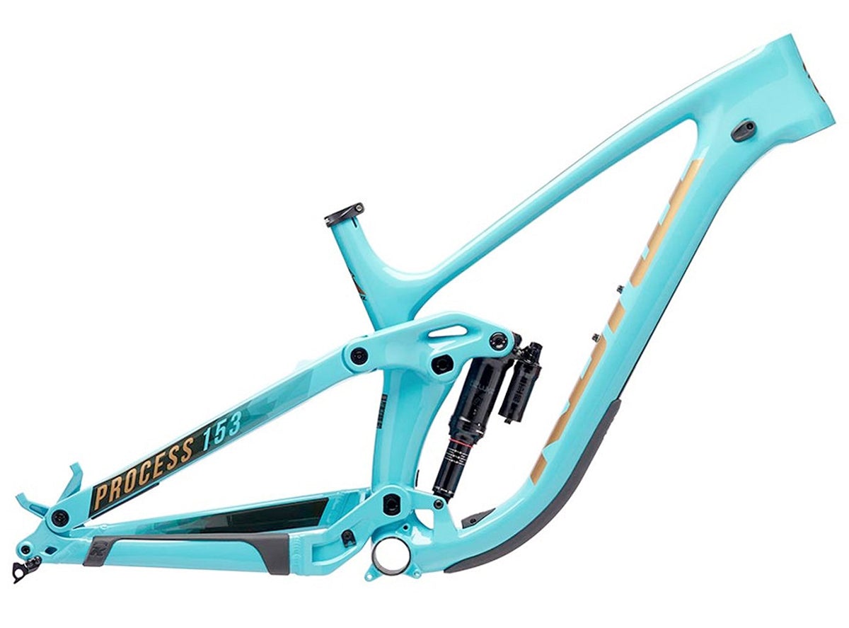 Kona Process 153 CR/DL 27.5 Frame 2018 - Gloss Aqua - 2018