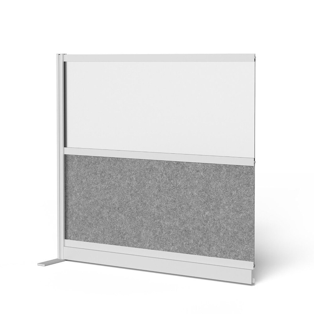 Modular Wall Room Divider System   Silver Frame   53\