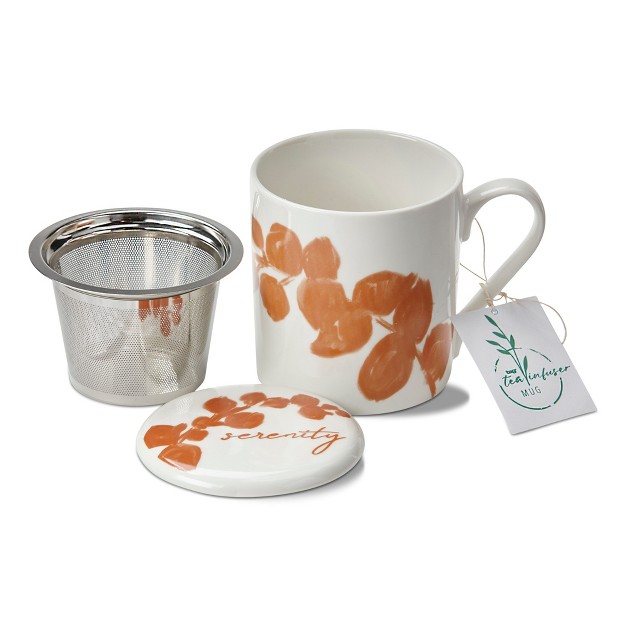 Tagltd Serenity Infuser Mug With Lid Set 16 Oz