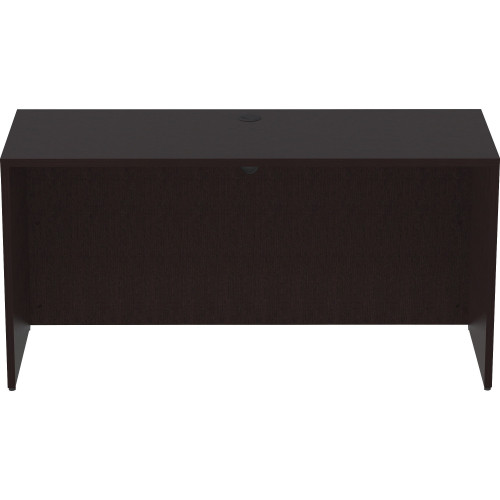 Lorell Essentials Espresso Laminate Credenza Shell (18213)