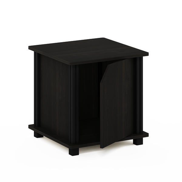 Furinno Brahms End Table with Storage