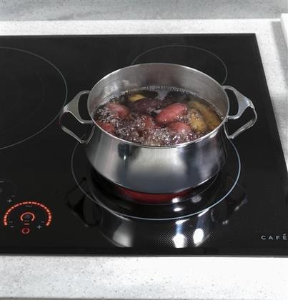 GE Cafe CEP90302NSS 30Inch Builtin Touch Control Electric Cooktop In