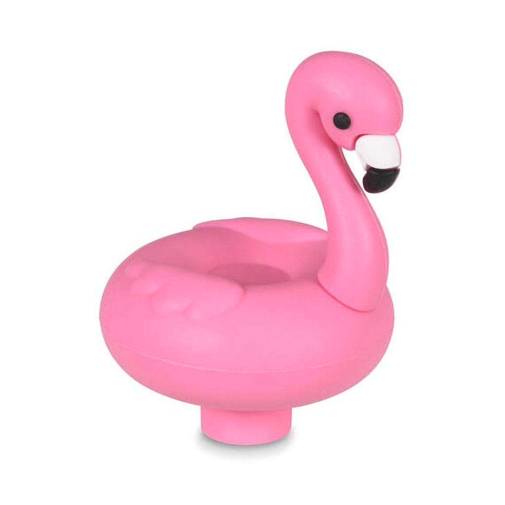 Hallmark  Charmers Pink Flamingo Silicone Charm