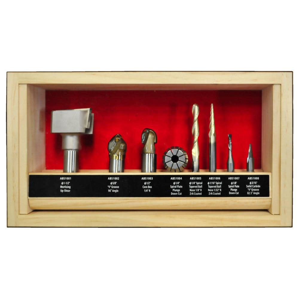 Powermatic PSI-gibs CNC Router Bit Set 1797003 from Powermatic