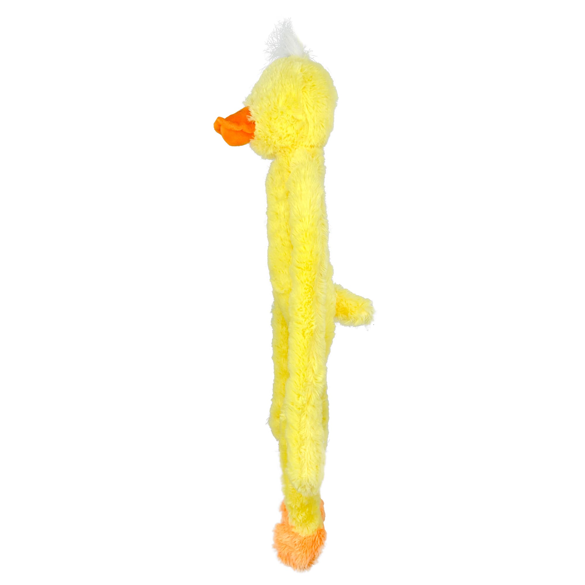 Multipet Jumbo Swinging Slevin Duck Plush Dog Toy， 3X-Large