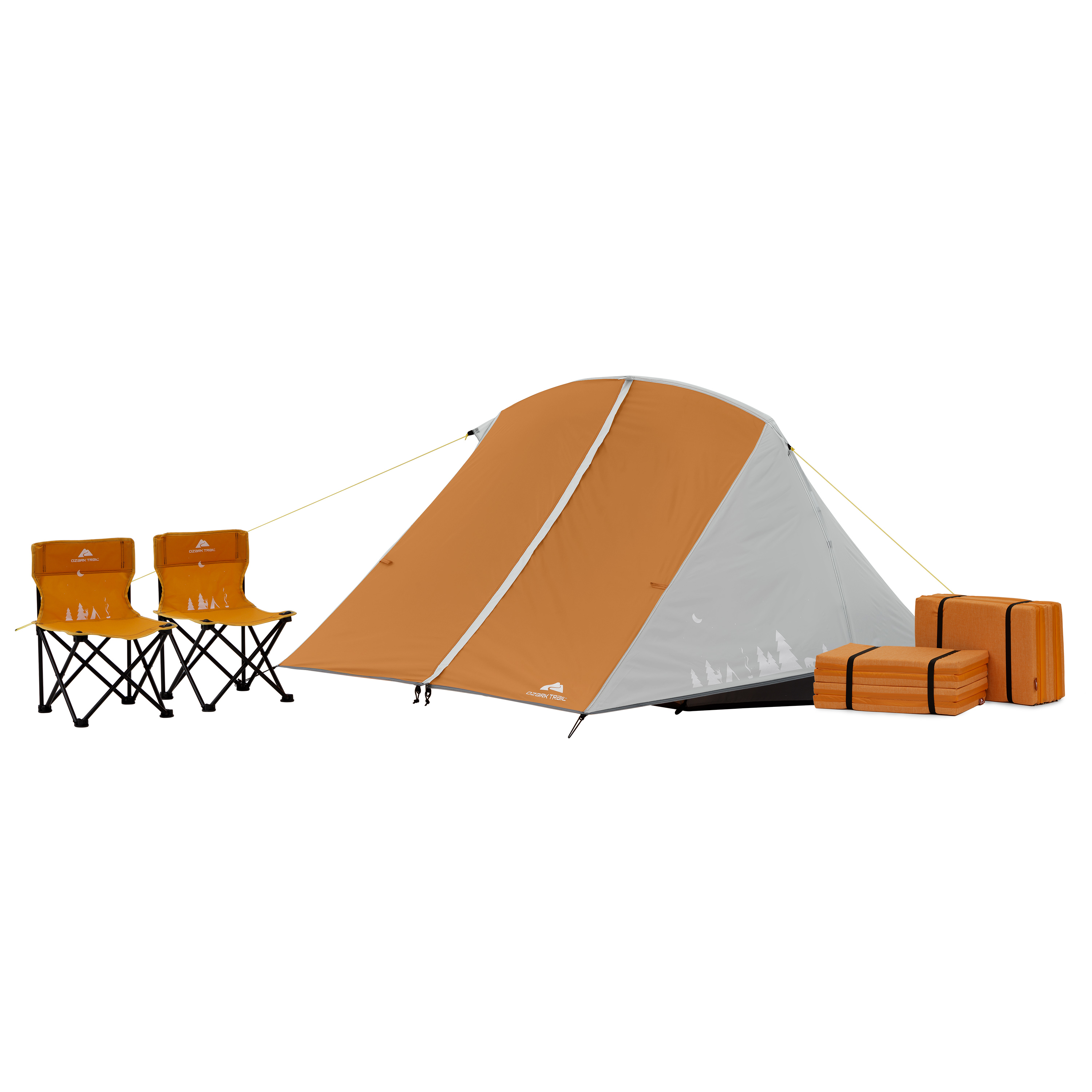 Ozark Trail Kid's Tent Combo - Tent， Sleeping Pads and Chairs Included