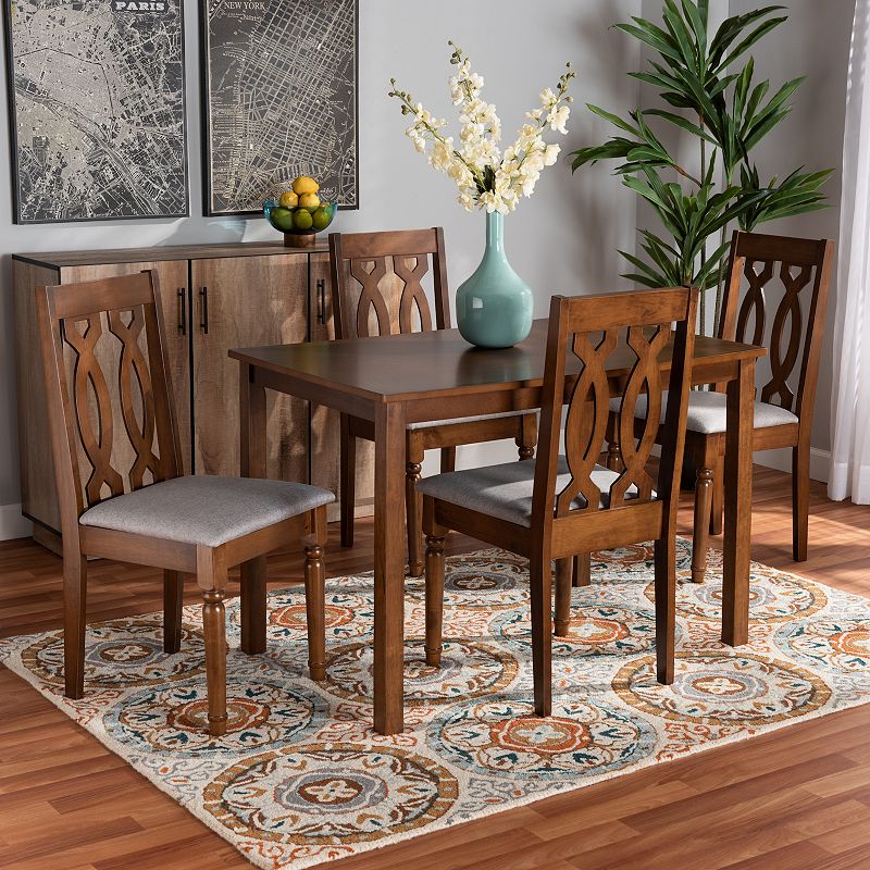 Baxton Studio Cherese Dining 5-piece Set