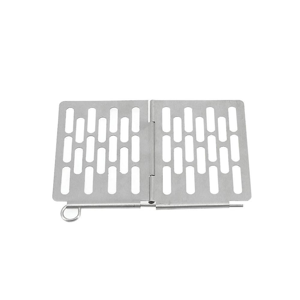 Mini Stainless Steel Folding Barbecue Basket Portable Bbq Grill Basket Grate