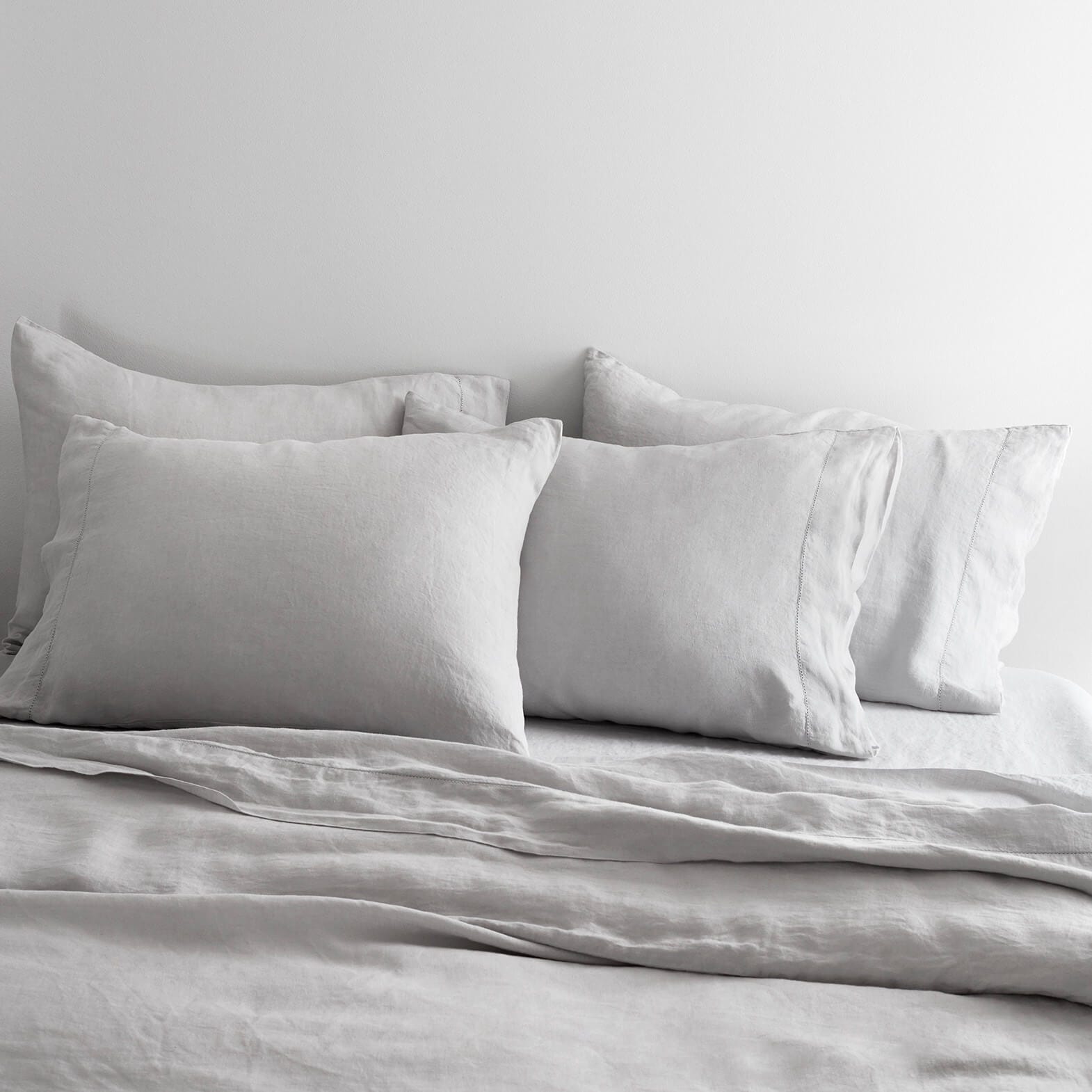 Stonewashed Linen Pillowcases