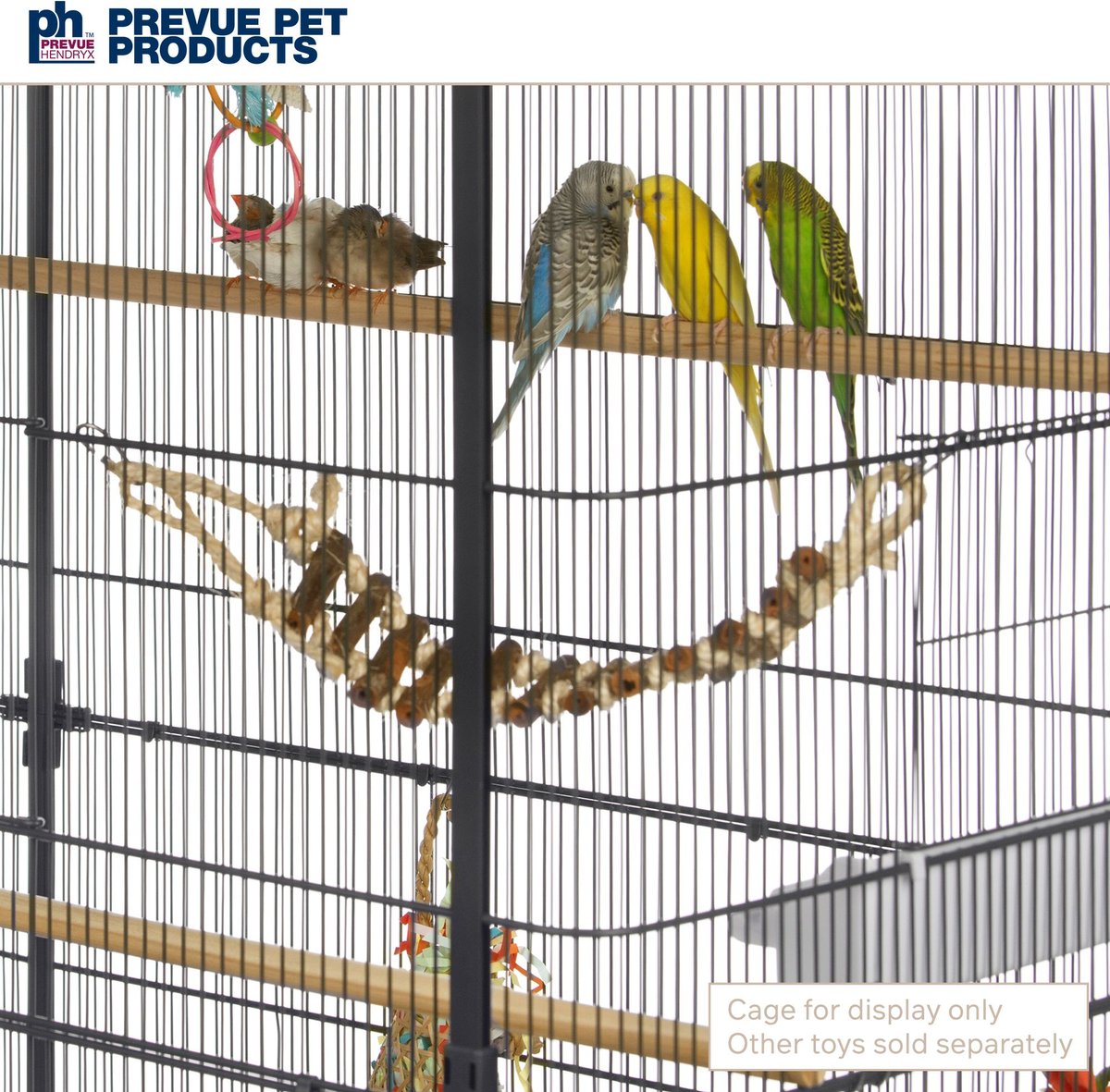 Prevue Pet Products Naturals Rope Ladder Bird Toy