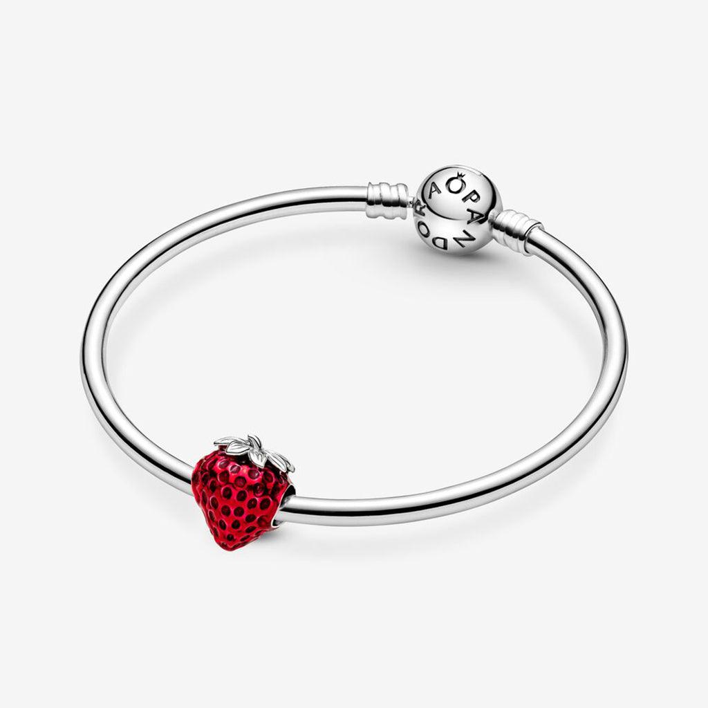 PANDORA  Seeded Strawberry Fruit Charm