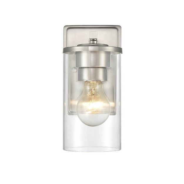 Millennium Lighting Verlana 1 Light Sconce Brushed Nickel