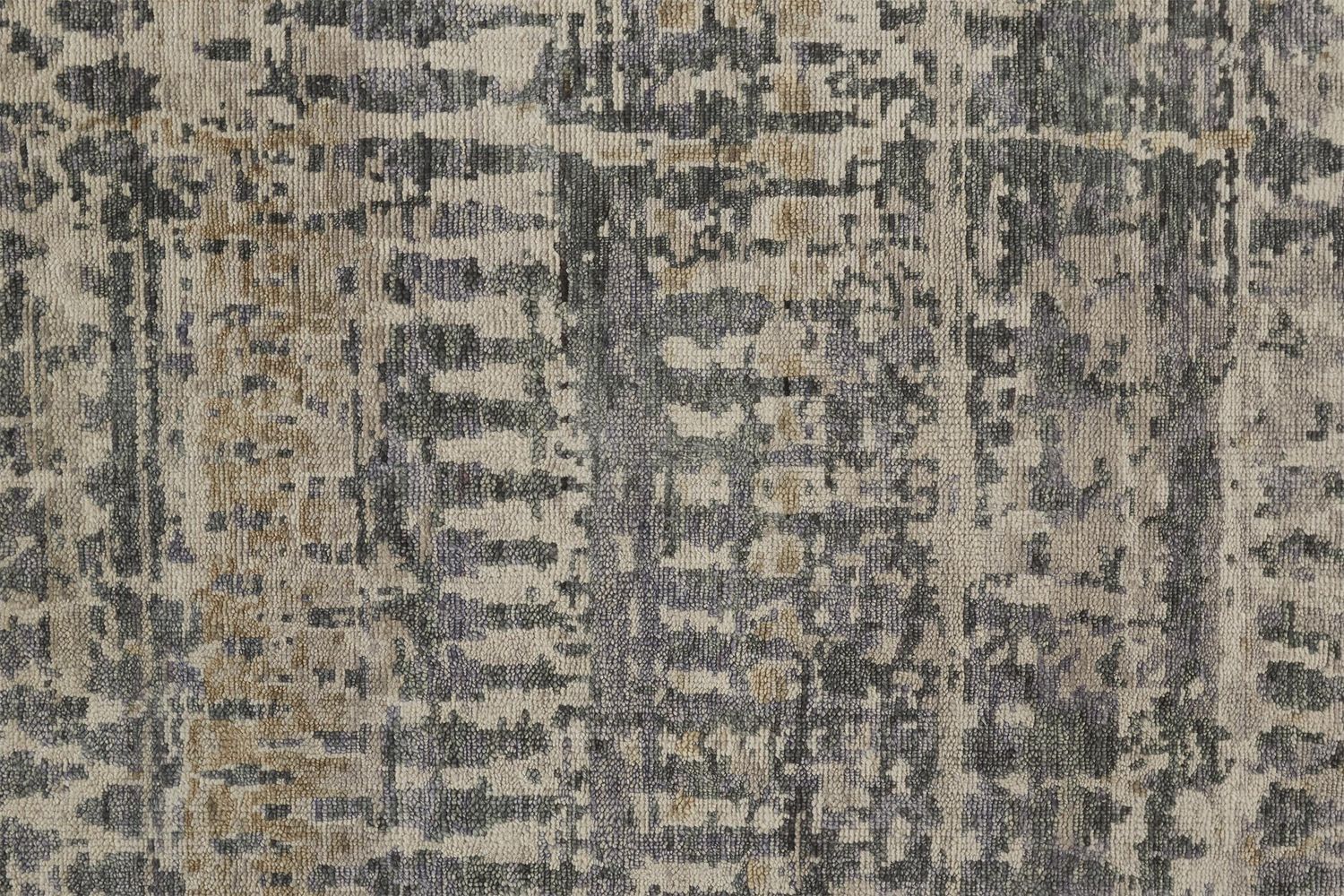 Scottsdale Hand Knotted Gray and Beige Rug by BD Fine