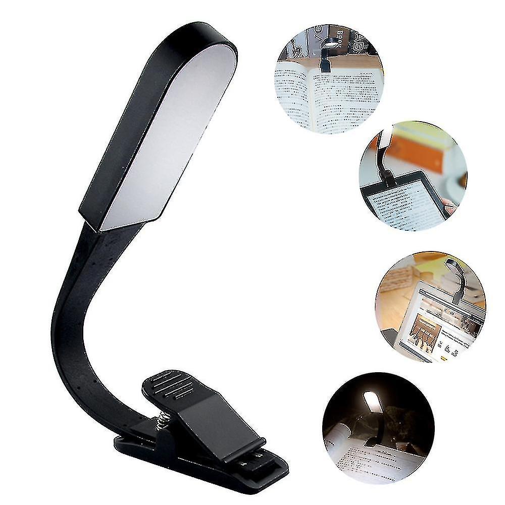 Book Light， Usb Rechargeable Reading Light With Touch Sensor， Reading Lamp