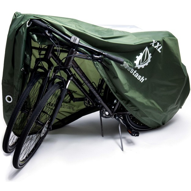 Yardstash Bike Cover Heavy Duty Waterproof Bicycle Tarp For Outdoor Storage amp Portable Shelter