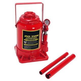 Stark 20-Ton Low-Profile Hydraulic All-Steel Bottle Jack 50008-H