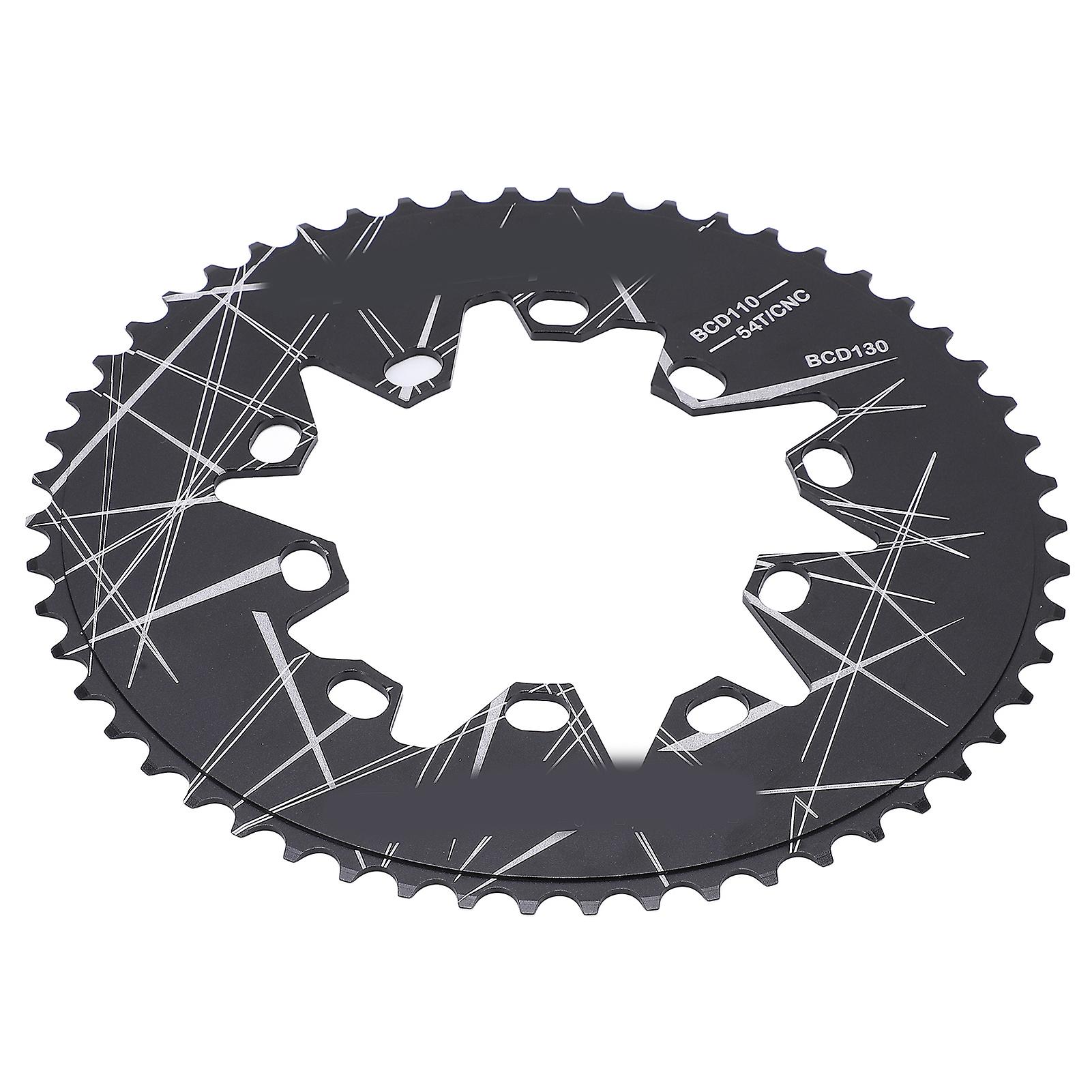 Lp Litepro 110/130mm Bcd Oval Chainring 54t Narrow Wide Chainring For 7 8 9 10 Speed Road Folding Bike