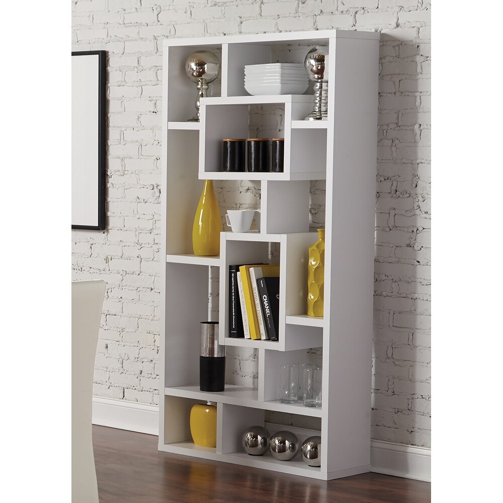 Aurelle 10 shelf Open Back Bookcase