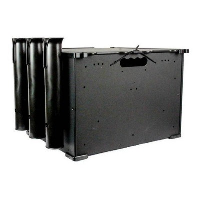 YakAttack BlackPak Kayak Fishing Crate with Rod Holders