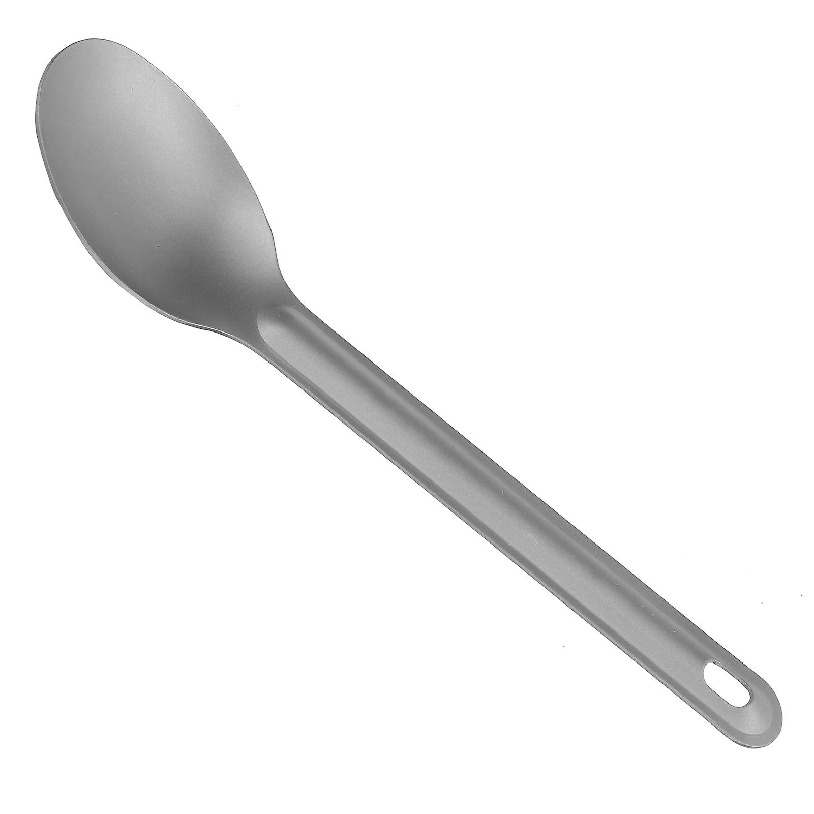 Lightweight Wearresisting Titanium Spork/spoon Metal Cutlery Set For Outdoor Campingtitanium Spoon