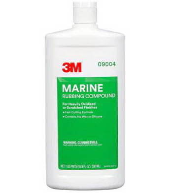 3M 09004 3M Marine Rubbing Compound 500 Ml