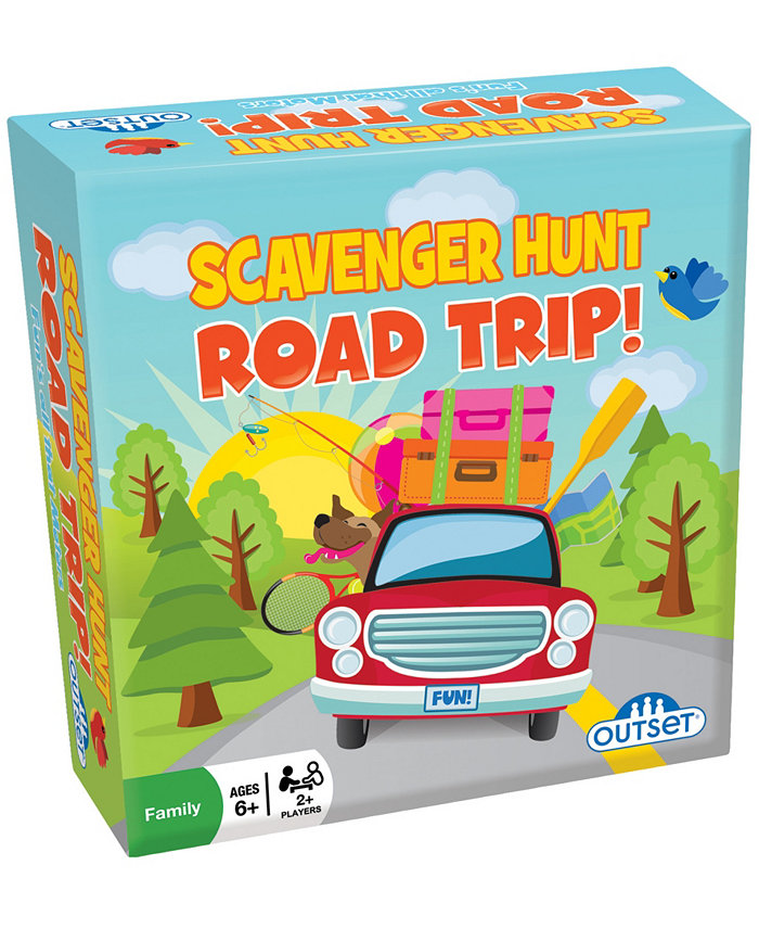 University Games Outset Media Scavenger Hunt Road Trip Travel Game