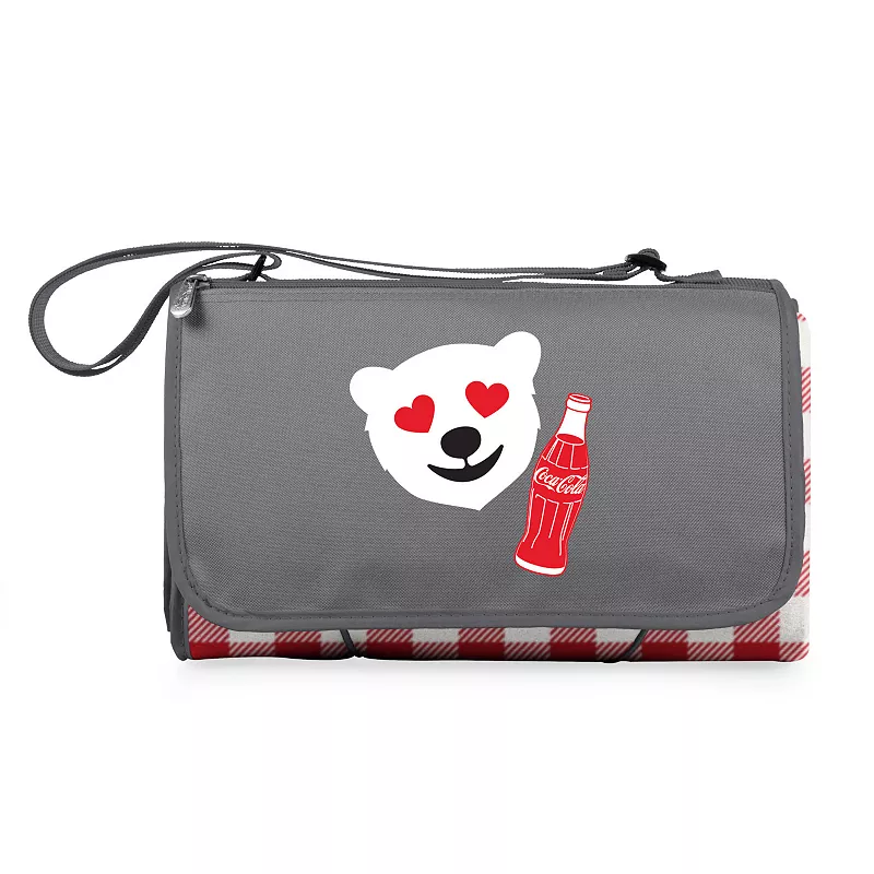 Oniva Coca-Cola Emoji Blanket Tote Outdoor Picnic Blanket