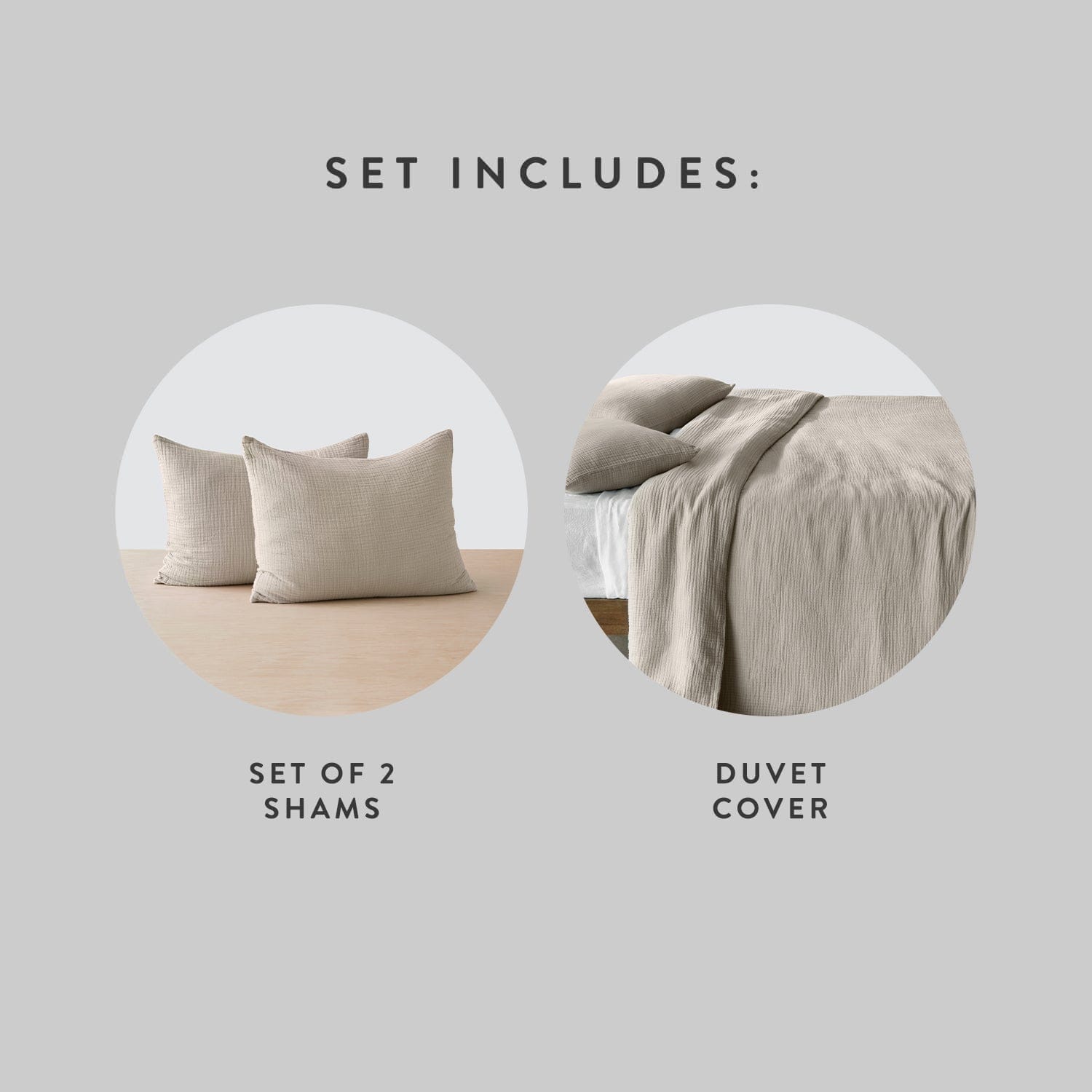 Organic Cotton Gauze Duvet Set