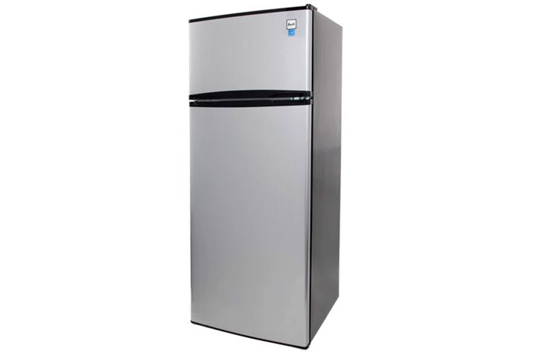 Avanti 7.3 Cu. Ft. Stainless Steel Apartment Size Refrigerator