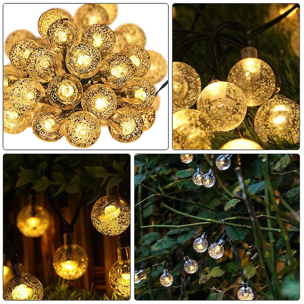 Outdoor String Light Led String Lamp Outdoor Decor Lamp Bubble Bead String Lamp Led String Light Bubble Bead String Light