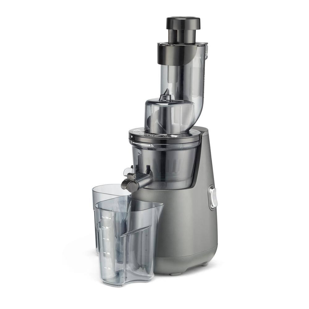 Cuisinart Easy Clean 33.8 oz. Gray Masticating Slow Juicer with Mesh-Free Filter CSJ-300P1