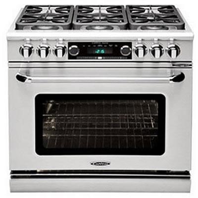 Capital 36-inch Freestanding Dual-Fuel Range CSB366-N