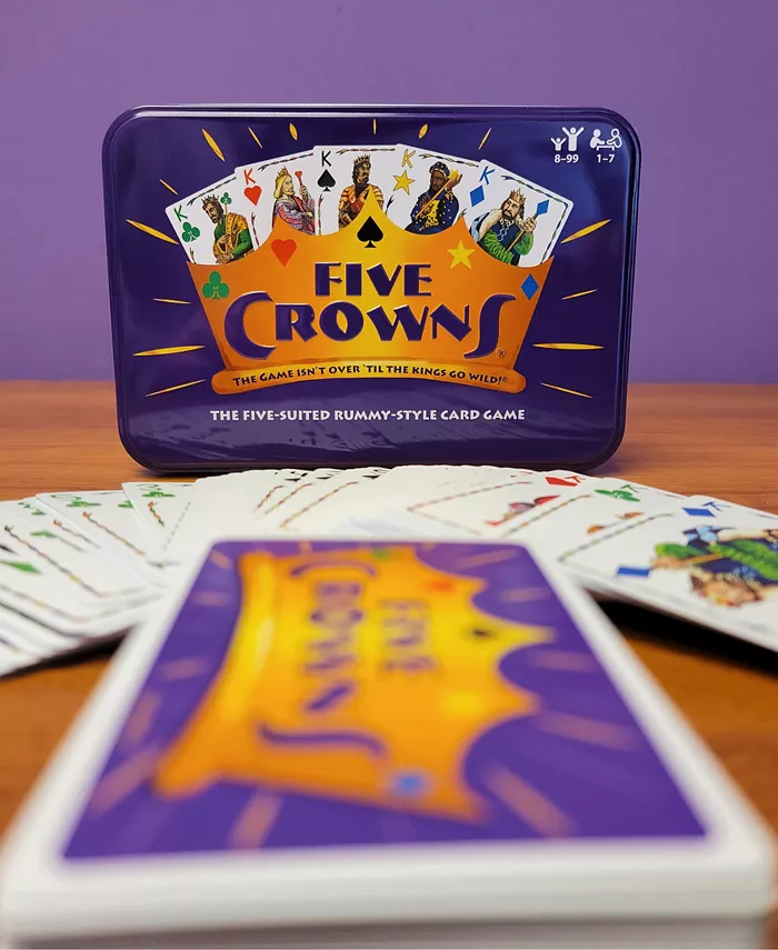 PLAYMONSTER Five Crowns - The Five-Suited Rummy-Style Card Game