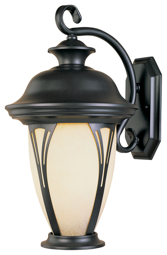 Westchester 7 quotWall Lantern  Bronze   Traditional   Outdoor Wall Lights And Sconces   by Buildcom  Houzz