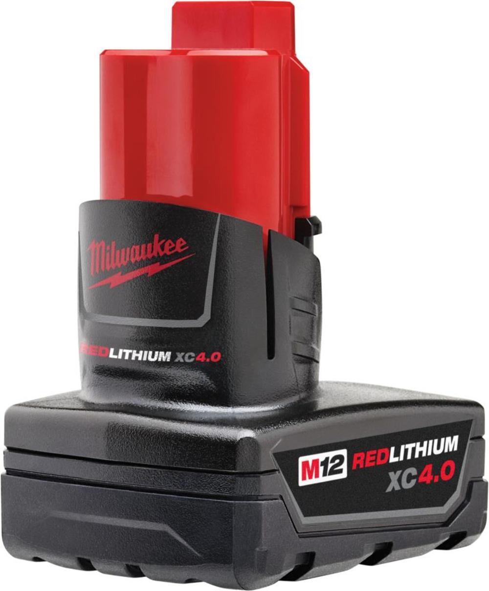 Milwaukee M12 REDLITHIUM CP 2.0Ah and XC 4.0Ah Battery and Charger Starter Kit 48-59-2424P from Milwaukee