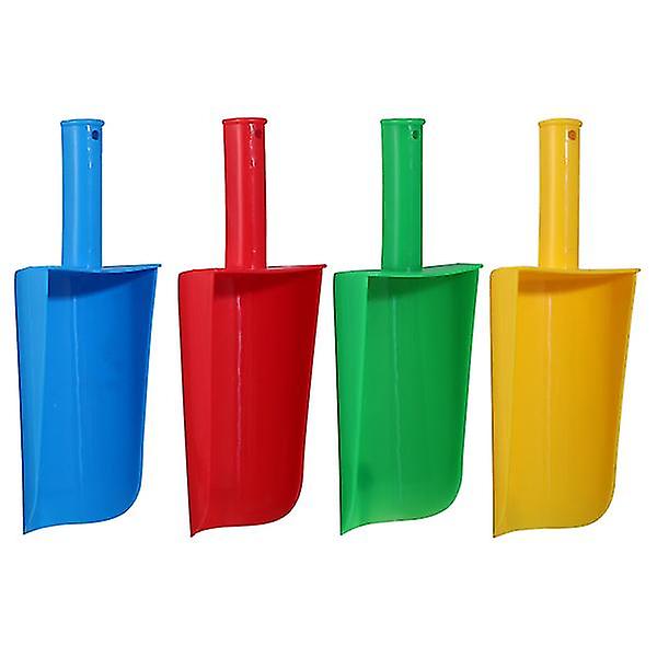 4pcs Short Handle Sand Shovels Kids Scoop Beach Toy Children Playing Sand Toy