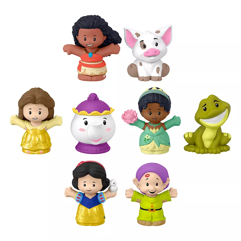 Disney Princess Little People Story Duos 8-Pack Figures by Fisher-Price