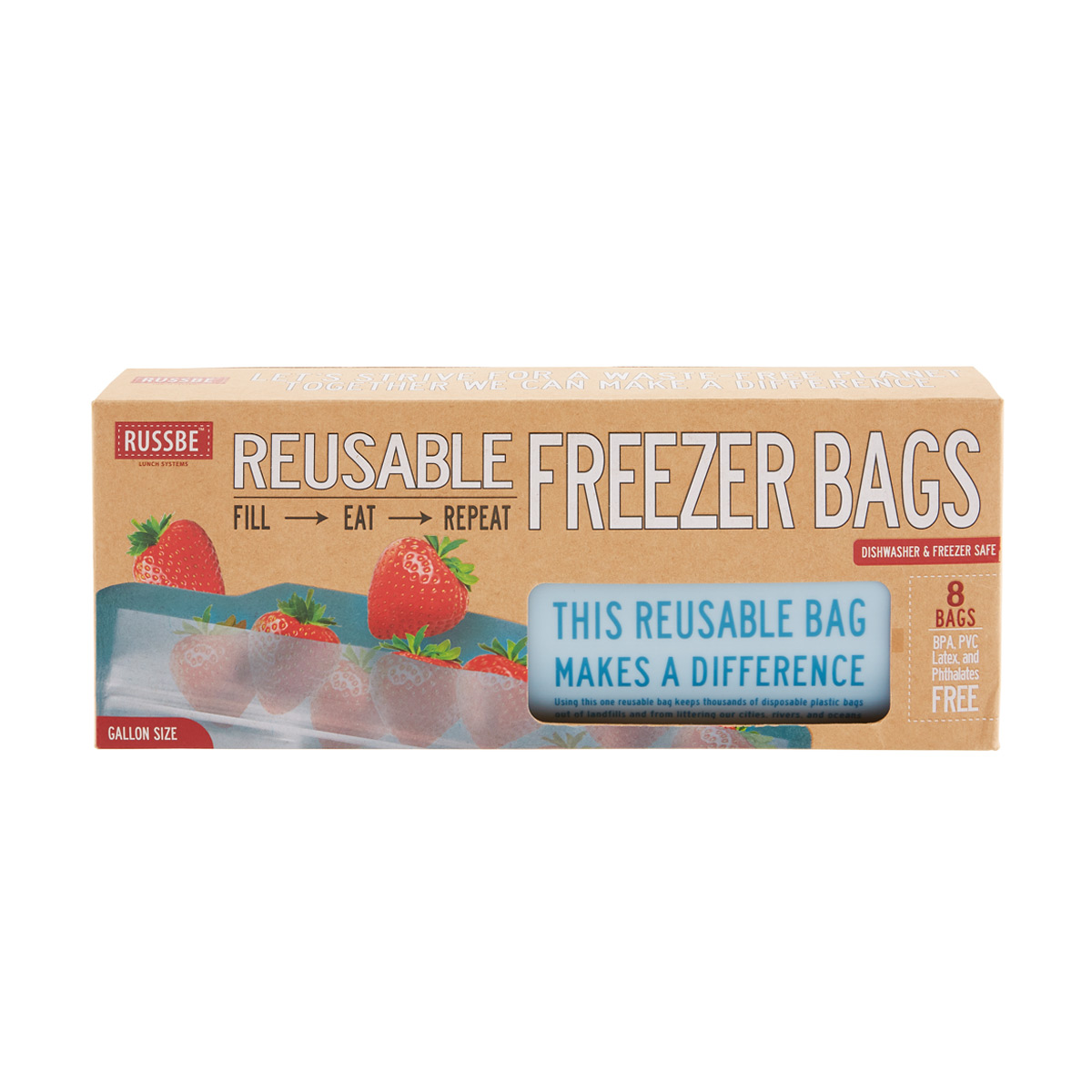 Russbe Reusable Food Storage Bags