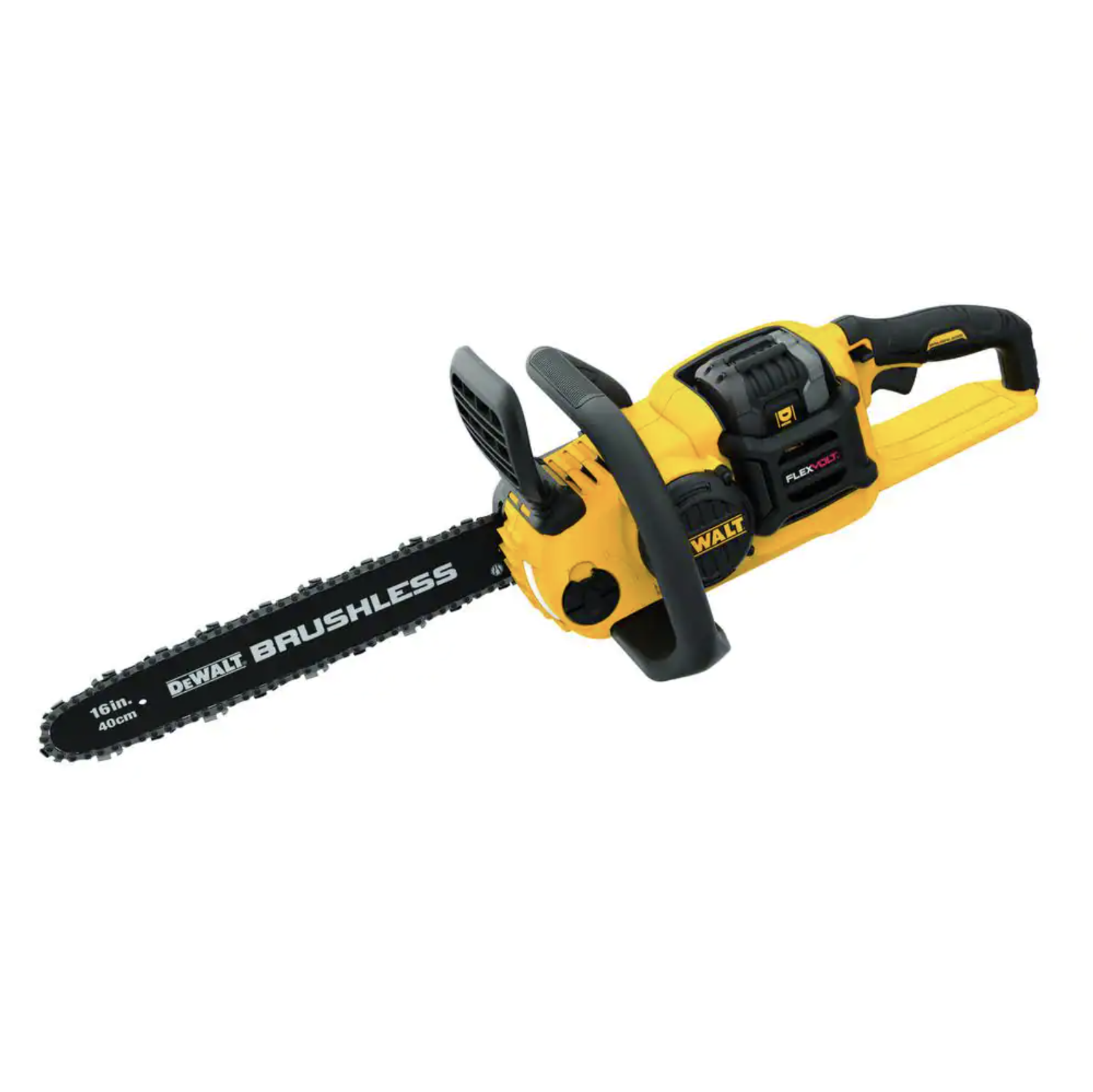 Dewalt 60V MAX 16in. Brushless Cordless Battery Powered Chainsaw Kit with (1) FLEXVOLT 2Ah Battery and Charger (DCCS670T1)