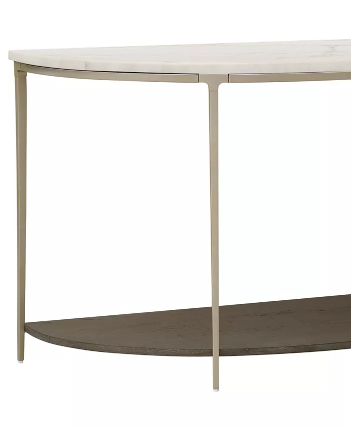 Drew and Jonathan Home Drew and Jonathan Boulevard Stone Top Console Table