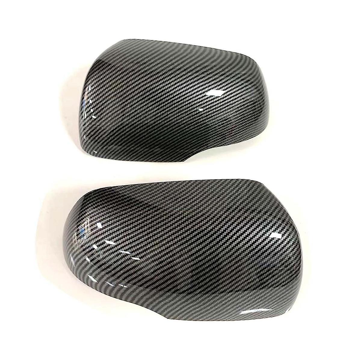 Car Carbon Fiber Abs Reversing Mirror Shell Rearview Mirror Cover Reflector Rear Cover Shell For Pi