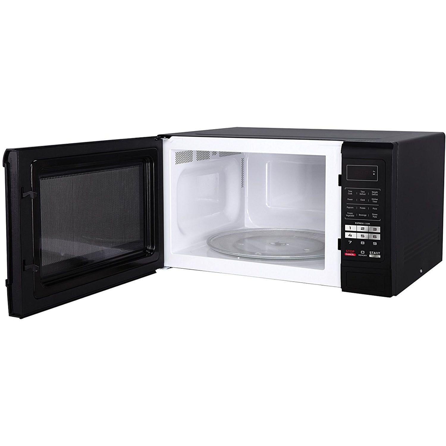 Magic Chef 1.6 cu. Ft. 1,100W Countertop Microwave Oven, Black