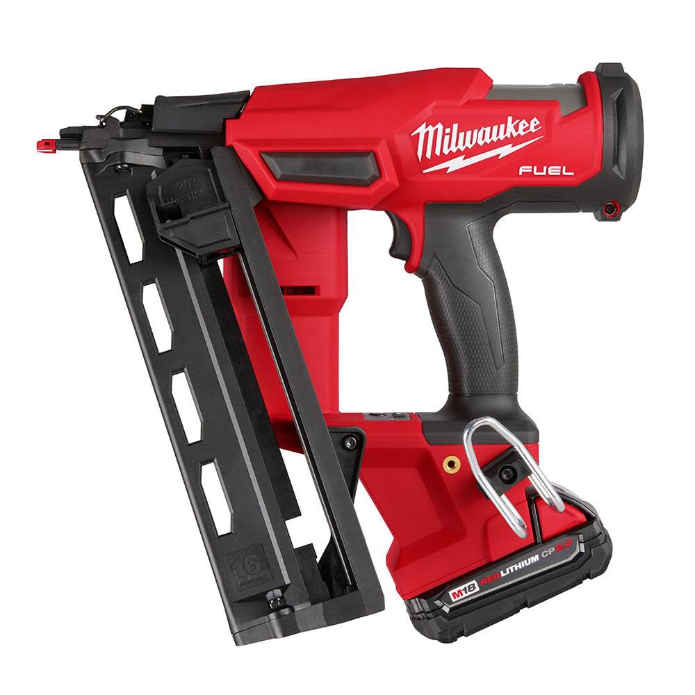 Milwaukee M18 FUEL 16 Gauge Angled Finish Nailer Kit 2841-21CT from Milwaukee