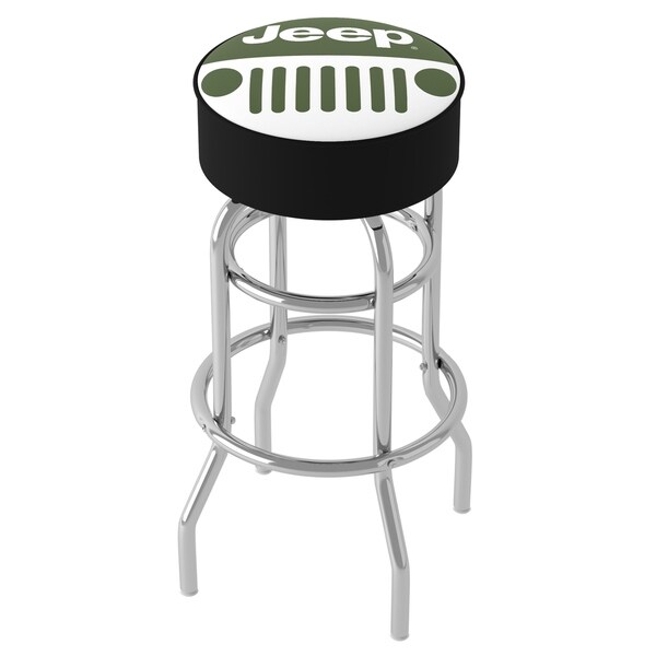 Jeep Grille 360 Degree Swivel Barstool w/ Foam Padded Seat - 20 x 20 x 31